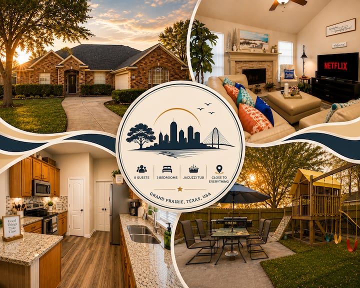 Spa Retreat Near At&t Stadium & Joe Pool Lake, Bbq - Grand Prairie
