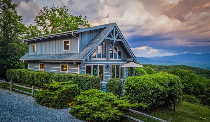 Cabin in Smoky Mountains, Views, Fire Pit, Hot Tub