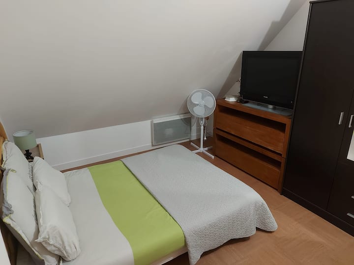 Rouen 15mn F1 En Duplex Avec Jardin - Franqueville-Saint-Pierre