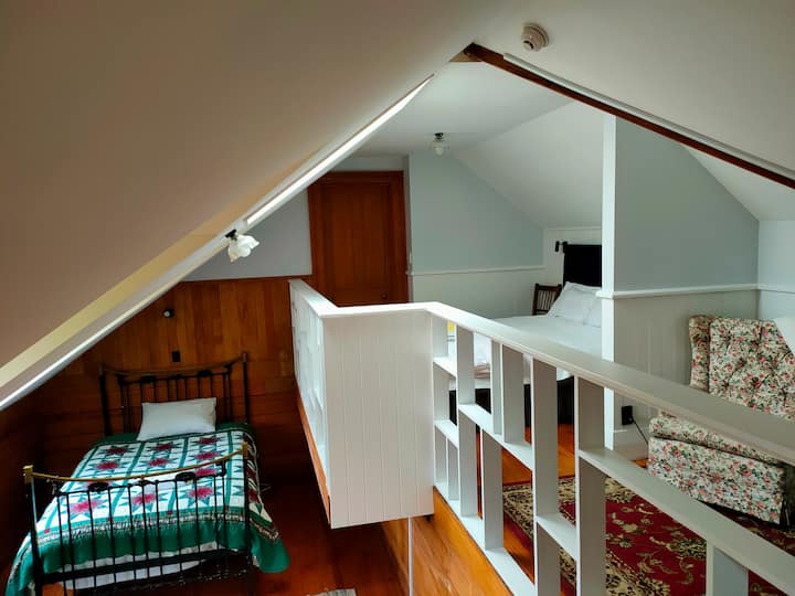 Attic 2 double beds