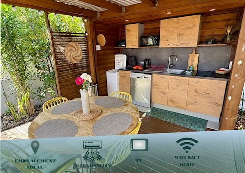 Popular Airbnb listing: TEC TEC Bungalow • Close to Saint-Leu Beach & Center in Saint Leu