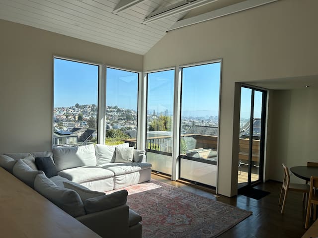 Architect’s House with Skyline Views in Noe Valley
