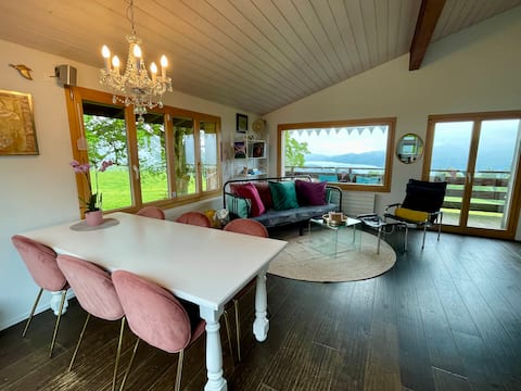Privat Lakeview House, close to Interlaken