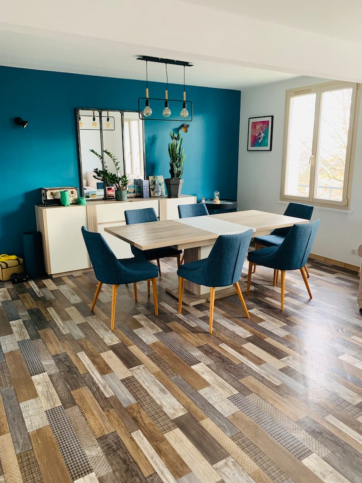 Appartement Cosy T2 Entre Paris & Disney - Noisy-le-Grand
