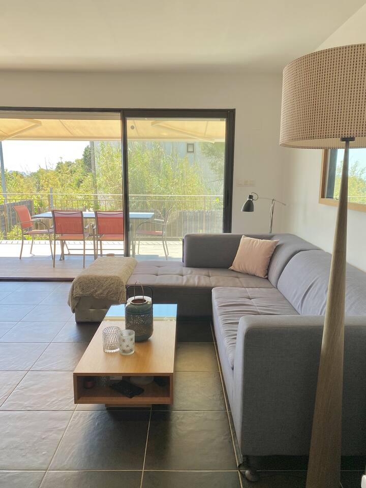 Maison Familiale, Vue Mer, Proche Des Collines - Cuges-les-Pins