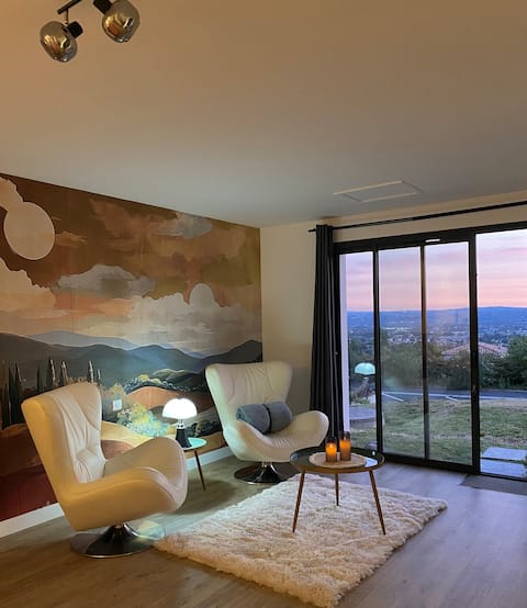 40 m2 suite with exceptional view – Hauteurs d'Albi