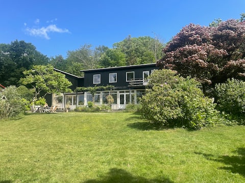 180 sqm house with private jetty to Esrum lake