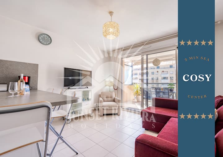 L'eden Square Appartement Pour 4 By Sunset - Antibes