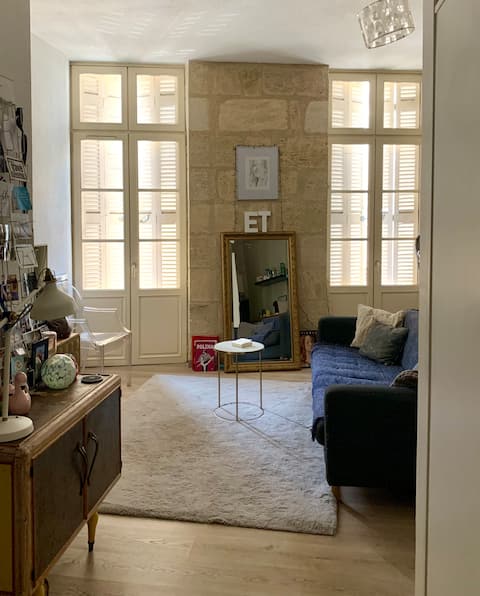 Top performing Airbnb: Nice, bright, cozy 2-bedroom apartment in the heart of Bordeaux in Bordeaux