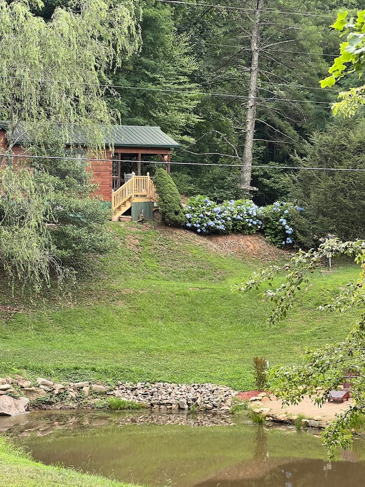 Peacful/quiet Mountain Views At Willow Pond Cabin - Asheville, NC