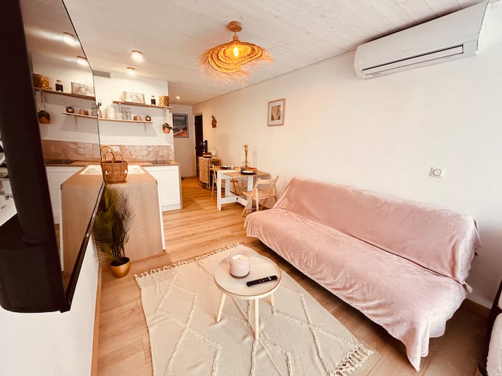 Studio Cocooning Au Bord De La Mer - Le Barcarès