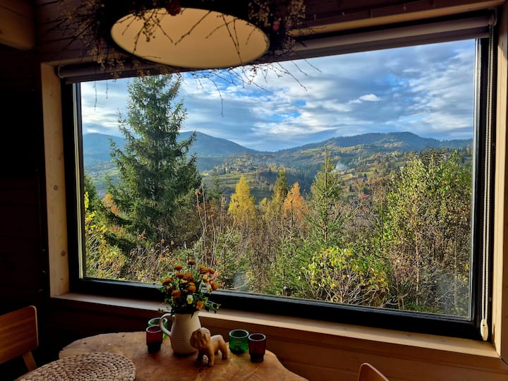 MIKO II. Micro Cabin with Mountain View
