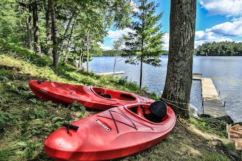 Minocqua, Wi. Back Bay Cabins Lake Shishebogama