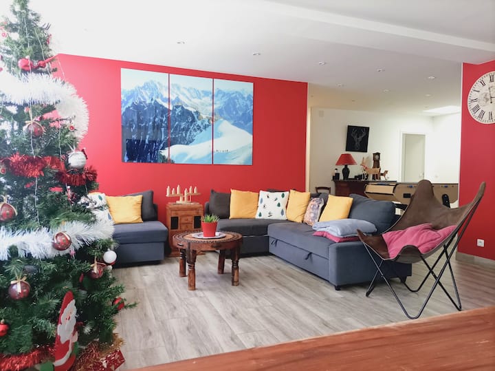 % Loft Familiale 14pers Forêt Ski - Pyrénées-Orientales