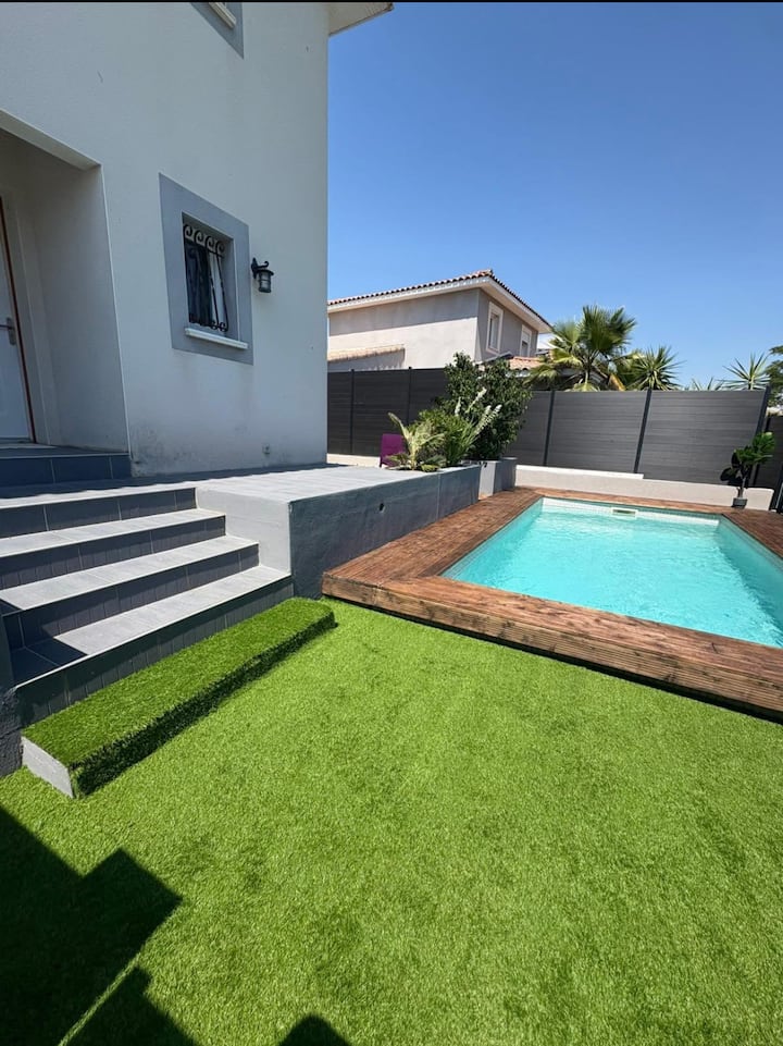 Villa Piscine Proche Des Plages - Aimargues