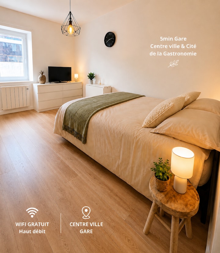 Studio Cosy  Gare & Centre à Pied  4 - Dijon