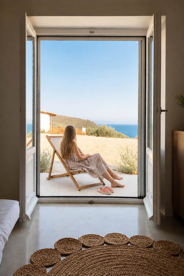Kambos Sea View Nature House 1 - Cycladic houses (Greece) for Rent