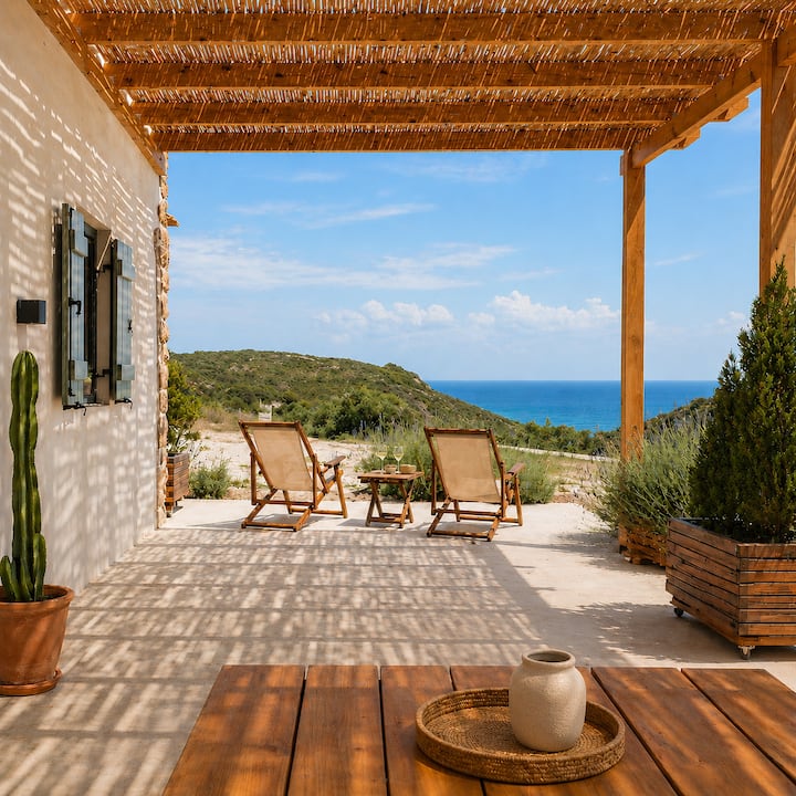 Kambos Sea View Nature House 1 - Cycladic houses (Greece) for Rent