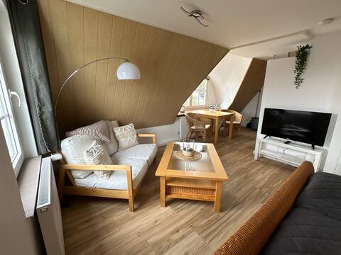 Beliebte Airbnb-Anzeige: Muuslock in Huus plietschen Dutt cosy in the attic in Fuhlendorf