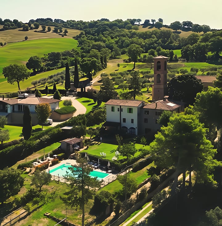 La Collina Di Pilonico-appart. Con A/c "Lavanda" - Umbría