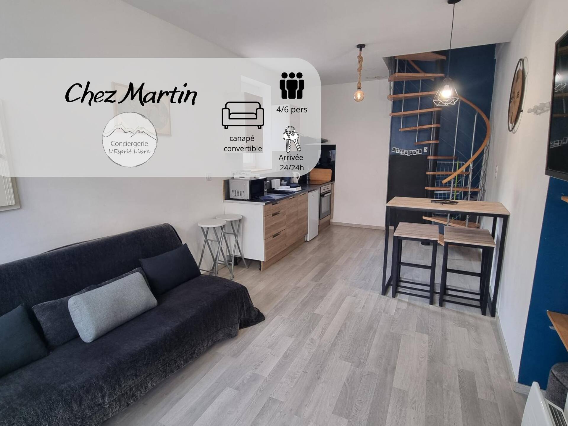 Martin's Home - City Center - 4/6 people