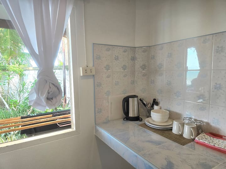 B1: Beachfront Bungalow, Ensuite, Ac, Wifi, Hiking - 사무이섬