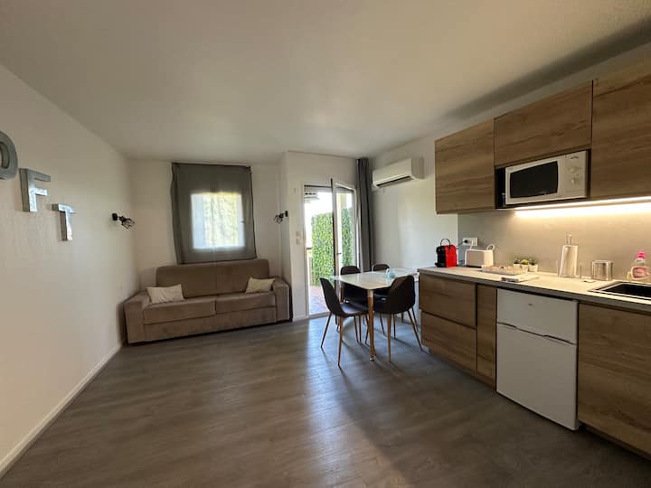 Nice Studio 4 Pers Parking Clim Wifi Piscine - Nizza