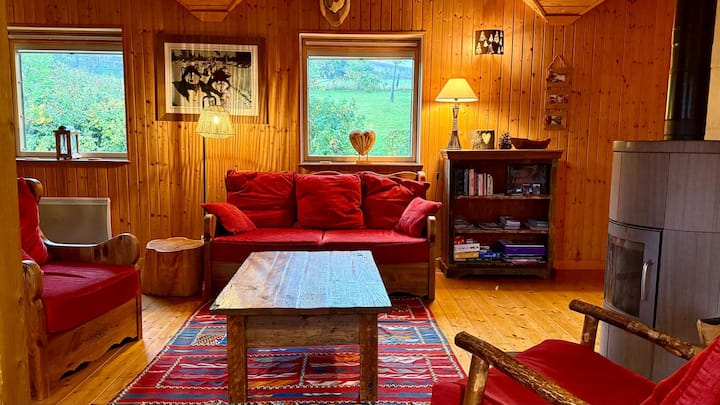 Chalet Avec Bain Nordique Et Sauna à Dabo - Lorraine