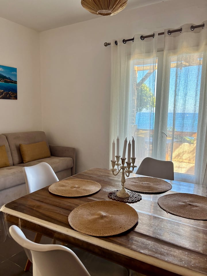 Superbe Maison Bord De Mer Vue Imprenable- Corse - Algajola