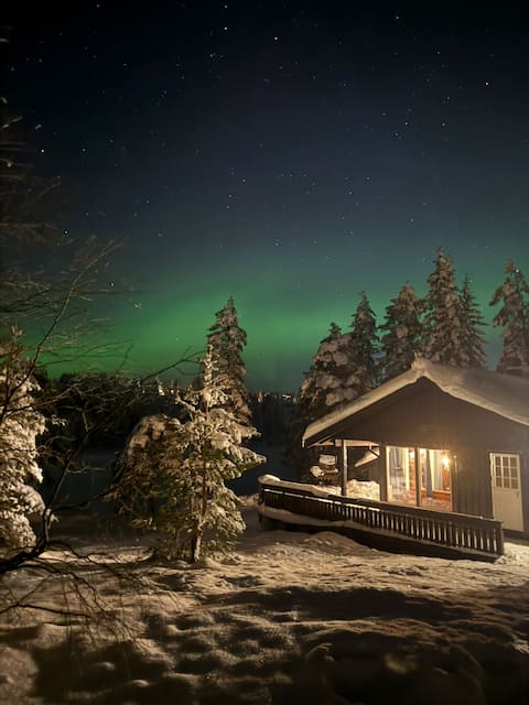 Sun cabin. Great location on Skrim.