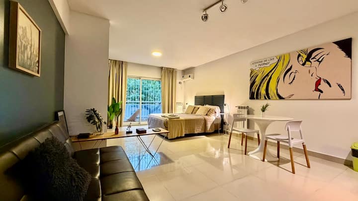 Kitnet mobiliada em Palermo Soho