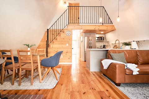 Cozy VT A-Frame | Family Fall & Winter Adventures