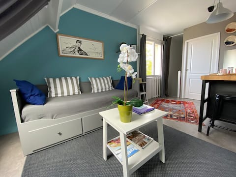 Top Airbnb: Le Refuge de Jeanne – Studio between Land and Sea à Dinard