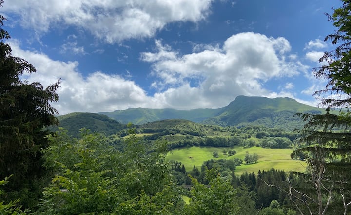 Chalet Lioran · Vue Plomb Du Cantal · Terrasse - Cantal