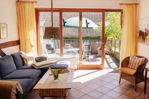 Erfolgreiche Airbnb-Immobilie: Island apartment near the beach, converted barn in Fehmarn
