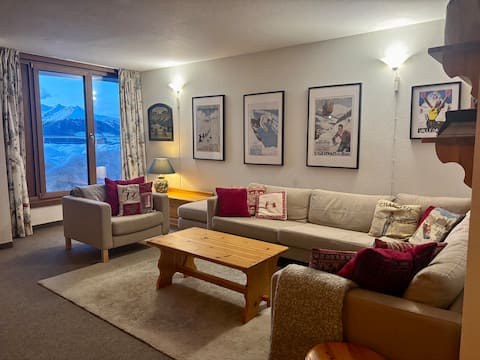 Pila ski in/out - 3 bedrooms sleeps 8 spacious apt