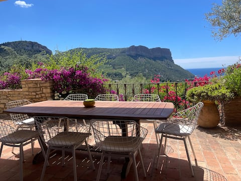 Quiet villa in a green setting