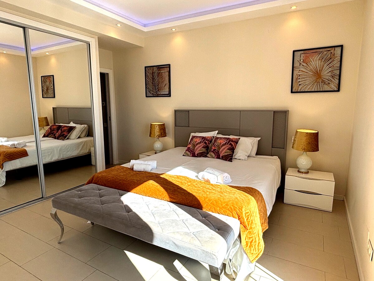 Spacious master bedroom with ensuite