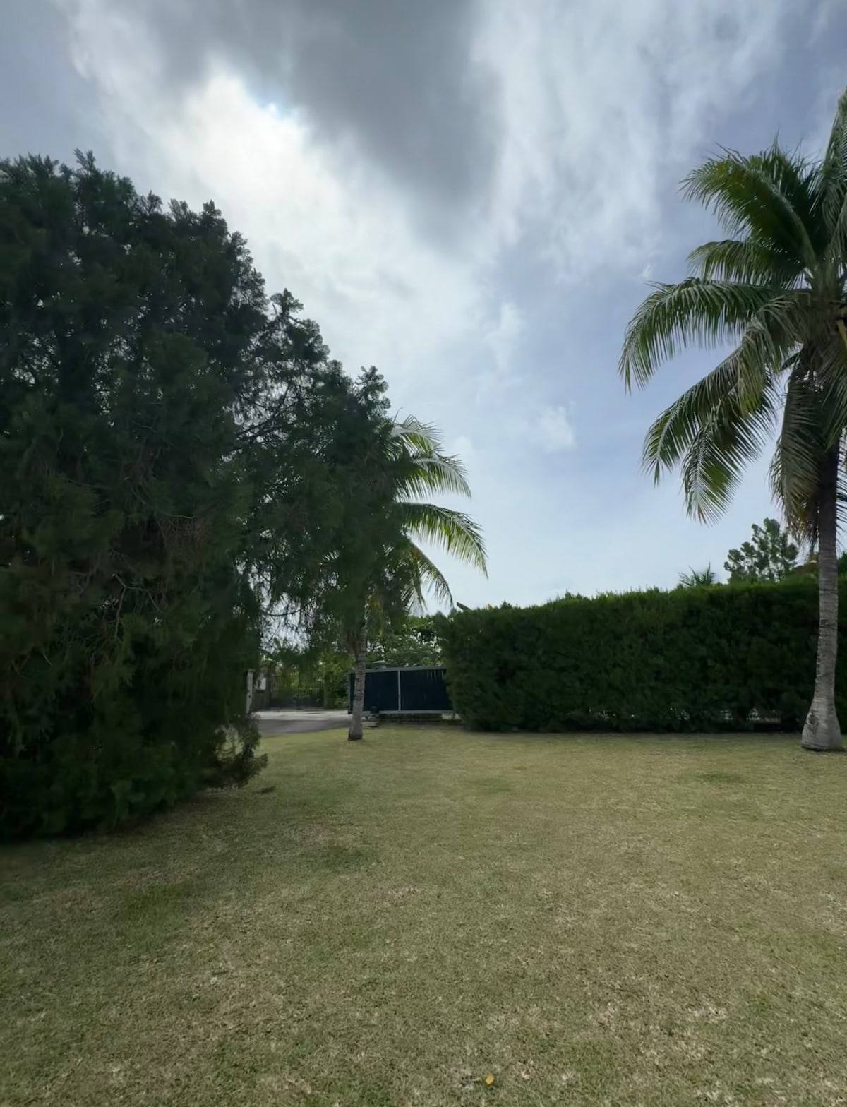 Jardin verdoyant autour de Fare Heirei