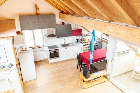 Attic apartment in Cornaiano, Italy