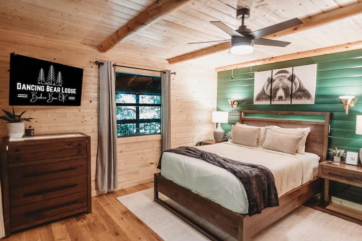 Unwind from the day in the downstairs Master Bedroom with Ensuite Bathroom!