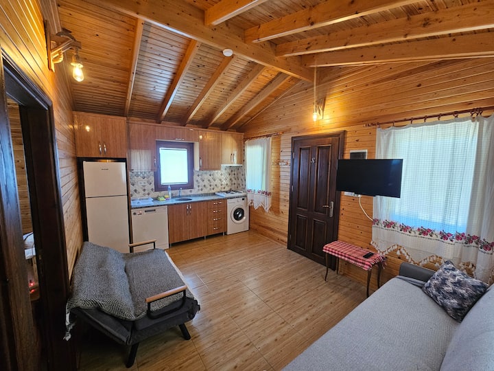 Datça Mesudiye Zeytinler İçInde Müstakil Bungalov - Palamutbükü Plajı