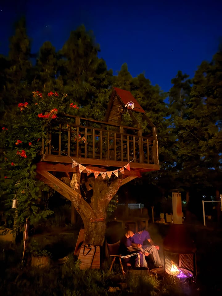 [Emotional barbecue with stars/bulmung/log cabin] Quiet Gwangdeoksan Healing/Up to 8…