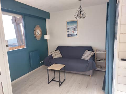 Airbnb performant: Very nice studio with balcony and superb view à Font Romeu Odeillo Via