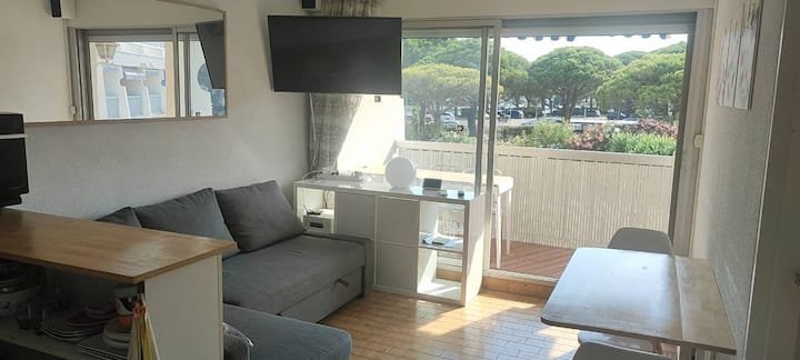 Appart. 5 Pers., Chambre Séparée, Terrasse Sud - Le Grau-du-Roi