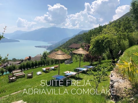 Like in a Freja Suite chalet on Lake Como