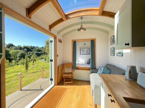 Top performing Airbnb: Luxurious Cosy Shepherds Hut in Southstoke