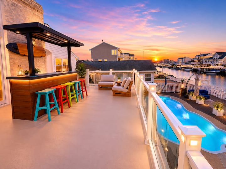 Waterfront+POOL+Roof Top Bar-8 LBI Beach passes