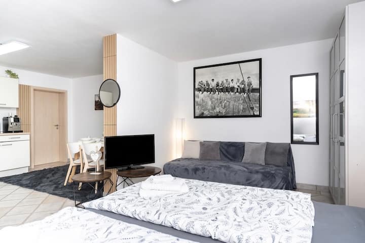 Ferienwohnung Kochelsee – Garten