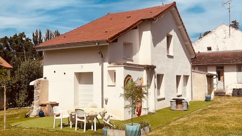House with garden